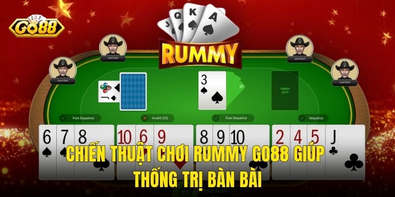Chiến Thuật Chơi Rummy Go88 Giúp Thống Trị Bàn Bài